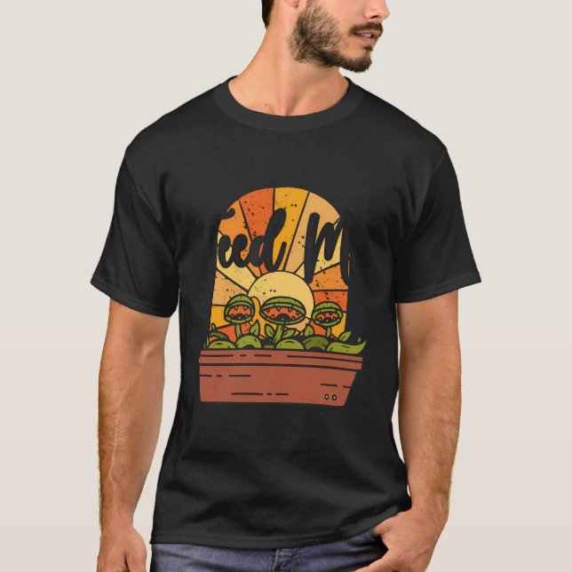 Retro Matar mig botaniska växter För manar kvinnor T Shirt (Framsida)
