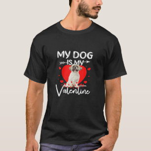 Retro Matching Alla hjärtans dag Heart Shih Tzu Hu T Shirt