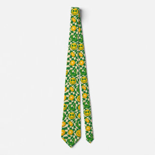 Retro Maximalist Rutigt Schackbräde St. Patrick's  Slips