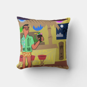 Retro MCM Tiki Kudde