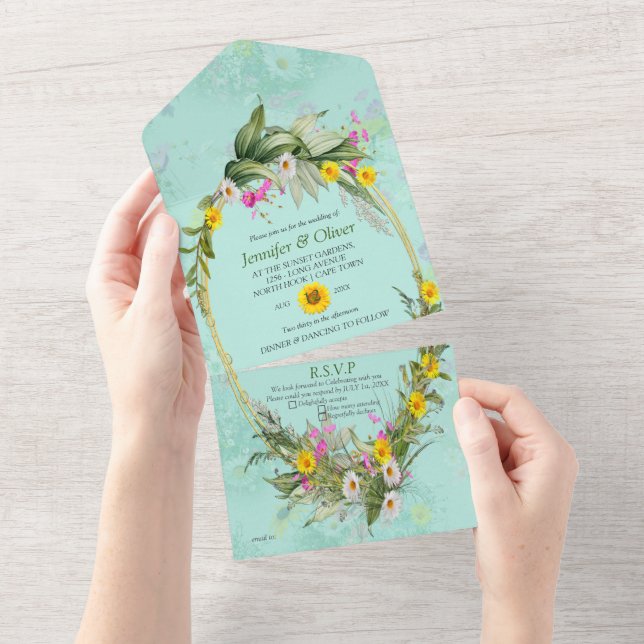 Retro Meadow Classic Flowers (Tearaway)
