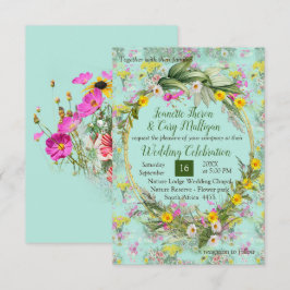 Retro Meadow Classic Flowers OSA Kort