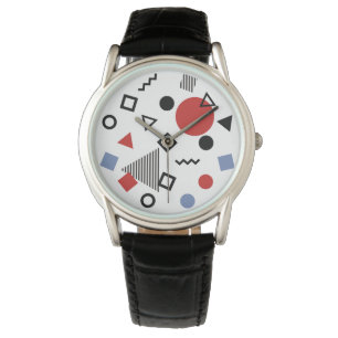 Retro Memphis designmönster Armbandsur