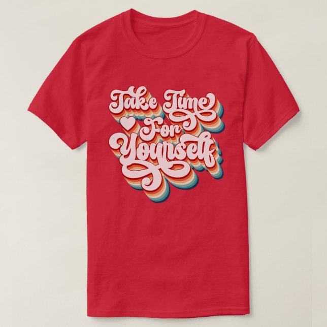 Retro Mental Health 47 T Shirt (Design framsida)