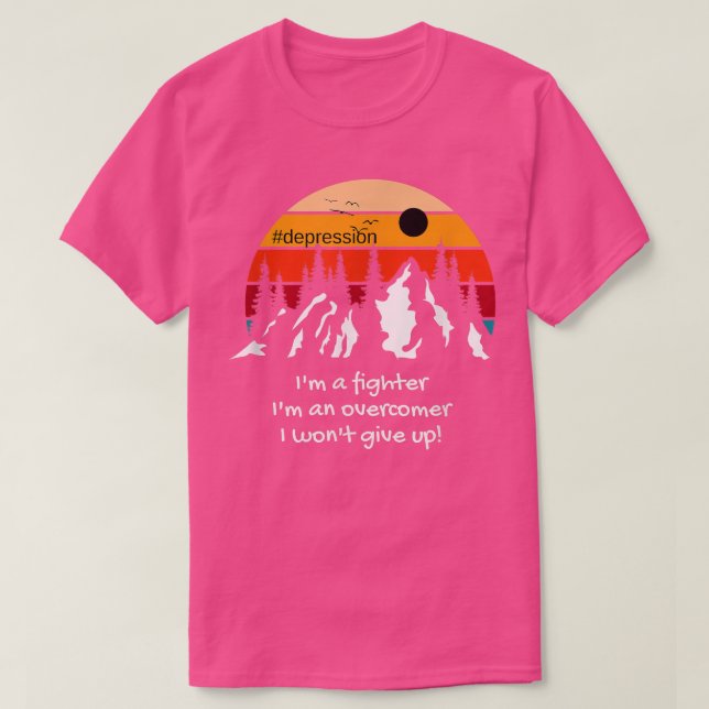 Retro Mental Health Awareness Depression Anxiety C T Shirt (Design framsida)
