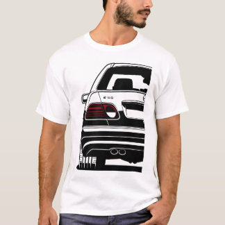 Retro Mercedes W210 Artwork T Shirt