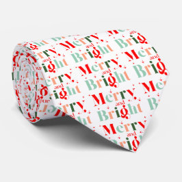 Retro Merry and Bright Christmas Slips
