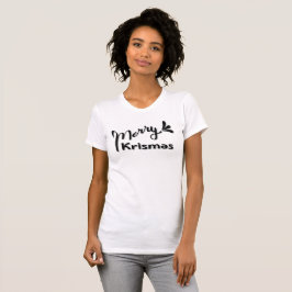 Retro Merry Christmas Style T Shirt