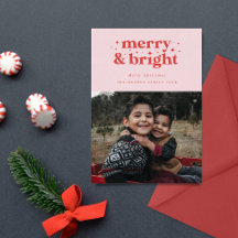 Retro Merry och Bright-familjens jul