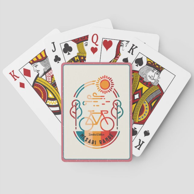 Retro Mesabi Range Bike Trail Casinokort (Baksidan)