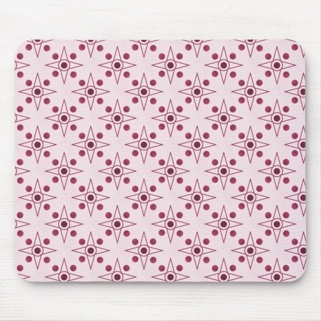Retro-metric Mousepad, Fuchsia Musmatta (Framsidan)
