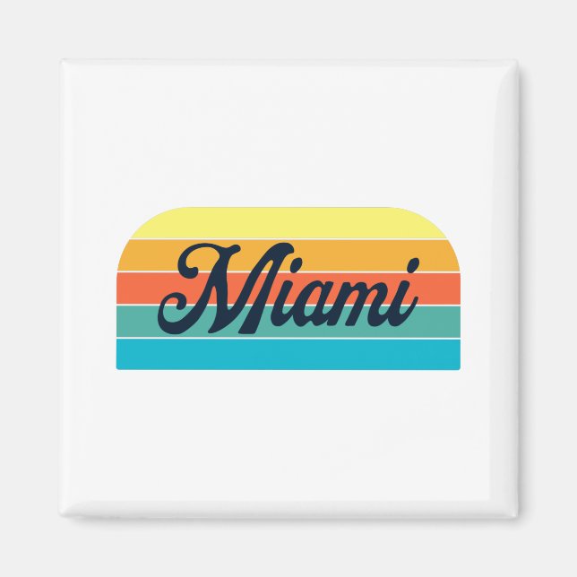 Retro Miami Magnet (Framsidan)