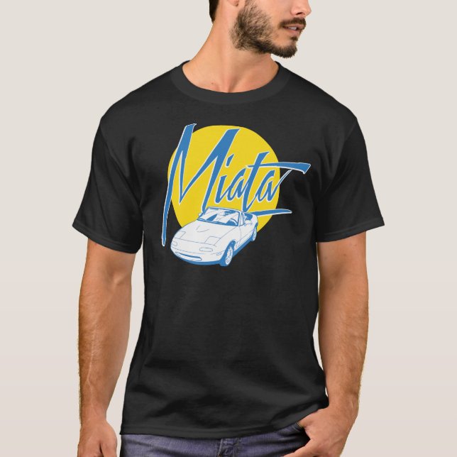 Retro Miata utslagsplats T-shirt (Framsida)