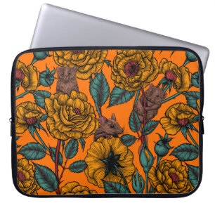 Retro mice party laptop fodral