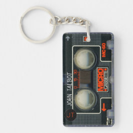 Retro Micro Audiotape Mixtape Cassette namn K