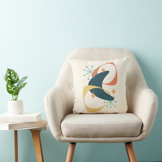 Retro Mid Century Atomic Space Age 20 Kol Kudde (Stol)