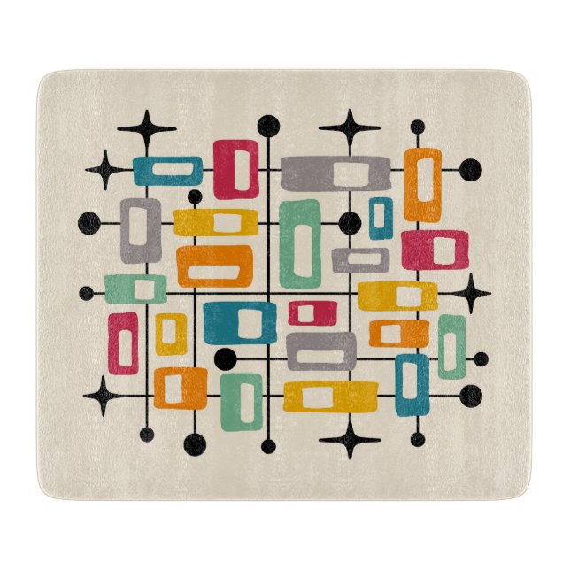 Retro Mid Century Modern Abstrakt (Framsidan)