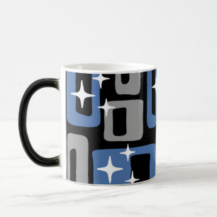 Retro Mid Century Modern Abstrakt Magisk Mugg
