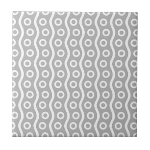 Retro Mid Century Modern Bubble Mönster Kakelplatta