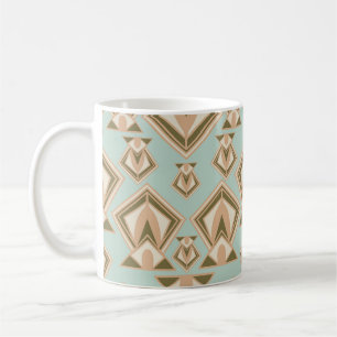 Retro Mid Century Modern Diamond Kaffemugg