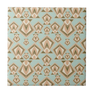 Retro Mid Century Modern Diamond Kakelplatta