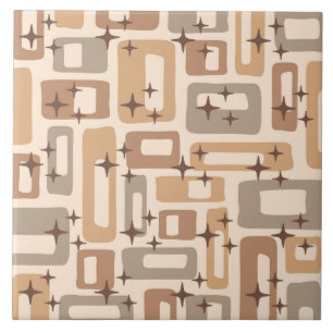 Retro Mid Century Modern Kakelplatta