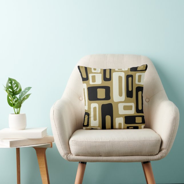Retro Mid Century Modern Kudde (Stol)