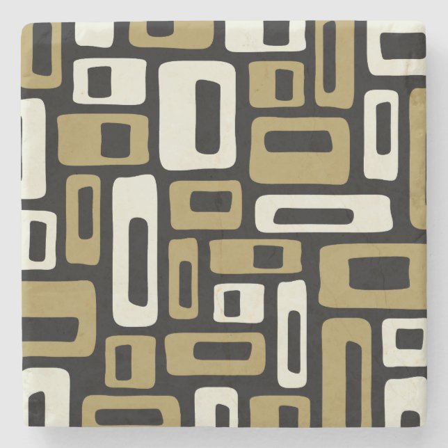 Retro Mid Century Modern Stenunderlägg (Framsidan)