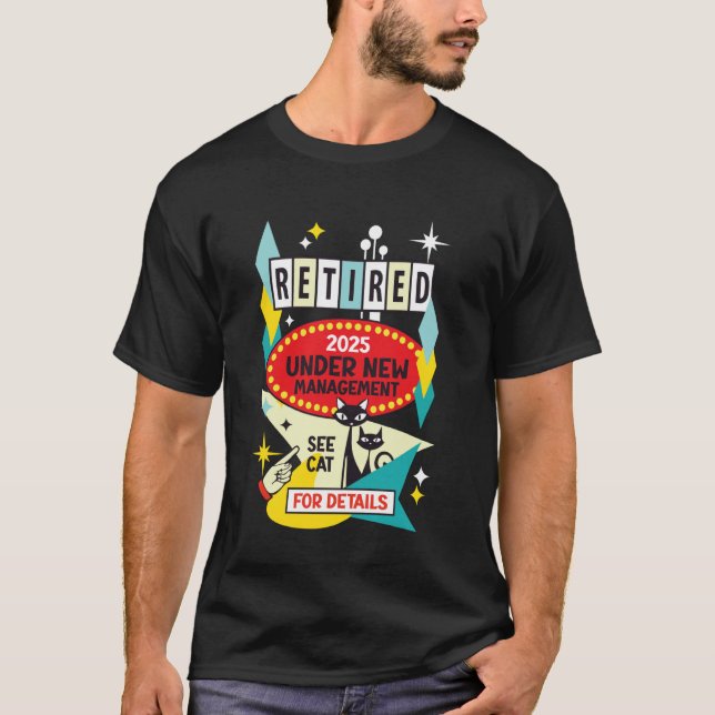 Retro Mid Century Modern Under Nya Ledning Se  T Shirt (Framsida)