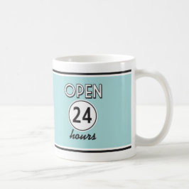 Retro Middag Coffee Mugg-Retro Stil Drinkware Kaffemugg