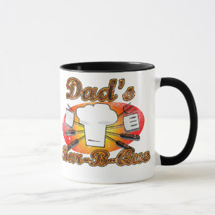 Retro middag, pappa Pub-b-Que Mugg