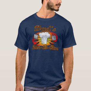 Retro middag, pappa Pub-b-Que Tee Shirt