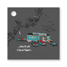 Retro Middag Papper Tallrikar