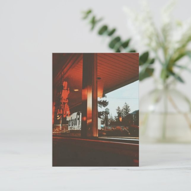 Retro-Middagen i nordvästra Stilla havet Helg Vykort (Stående Fram)