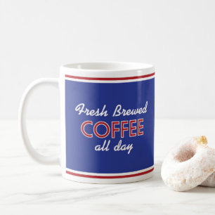 Retro middagkaffemugg - Retro designDrinkware Kaffemugg