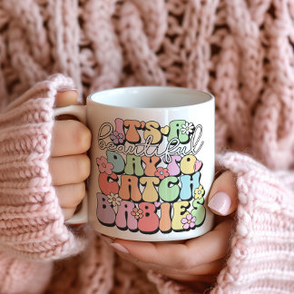 Retro Midfru, OBGYN, Labour & Delivery Nurse Mugg