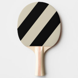 Retro Midnatt Tre Feta Ränder Pingisracket