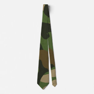 Retro Militär Camouflage Mönster Slips