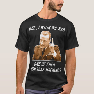 Retro militär citat Domedagsmaskin Poster Desig T Shirt