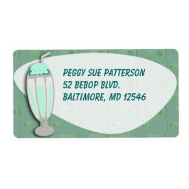 Retro Milkshake Fraktsedel