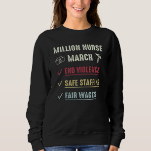 Retro Million Nurse mars 2022 maj 12 2022 T Shirt