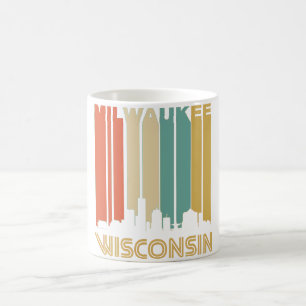 Retro Milwaukee horisont Kaffemugg