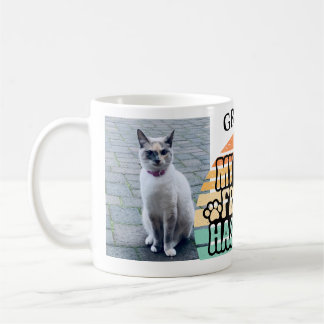 Retro, min bästa vän har Tass Pet 2-foto Kaffemugg