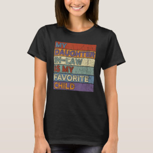 Retro min dotter i juridik är min favoritbarnfond t shirt