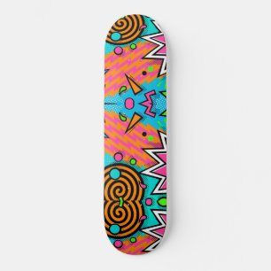 Retro Mini Skateboard Bräda 18,5 Cm