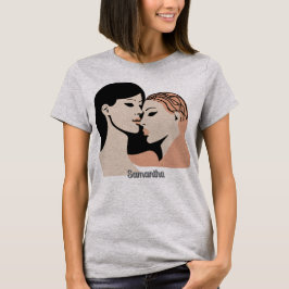 Retro Minimalist Otalade Bond Ansikte T Shirt