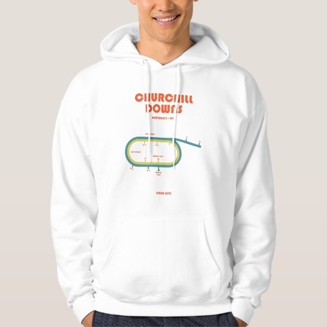 Retro Minimalist Prix L'Arc De Triomphe Print Hoodie (Framsida)