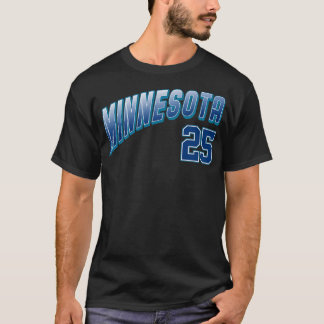 Retro Minnesota Nummer 6 T Shirt