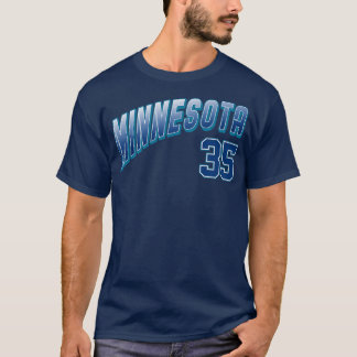 Retro Minnesota Nummer 7 T Shirt