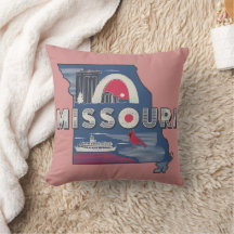 Retro Missouri Silhouette